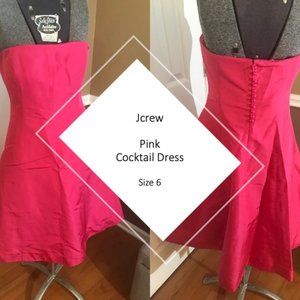 J.Crew Strapless Cocktail Dress (size 6)